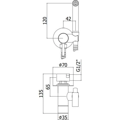 Ensemble Bidet Encastrable Avec Mitigeur Et Douche Paffoni ZDUP110 | Chromé 5 Ensemble Bidet Encastrable Avec Mitigeur Et Douche Paffoni ZDUP110 | Chromé – Image 3
