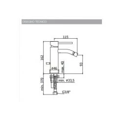 Mitigeur Bidet Sans Vidage Paffoni Light LIG131 | Noir Mat - Sans Vidage - Noir Mat 5 Mitigeur Bidet Sans Vidage Paffoni Light LIG131 | Noir Mat - Sans Vidage - Noir Mat -PAFFONI Soldes 13649267 2
