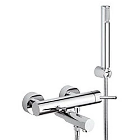 Mitigeur Bain Avec Set De Douche Paffoni Birillo Art. BI023LCR 3 Mitigeur Bain Avec Set De Douche Paffoni Birillo Art. BI023LCR