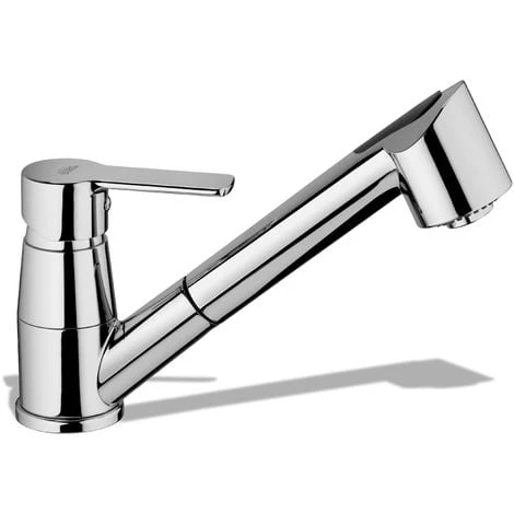 Mitigeur évier Monotrou Avec Douchette 2 Jets. Modèle RED183CR De Paffoni 3 Mitigeur évier Monotrou Avec Douchette 2 Jets. Modèle RED183CR De Paffoni