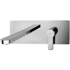 Mitigeur Lavabo à Encastrer Paffoni Red Avec Bec Et Mousseur M24x1 - L. 200 Millimètres