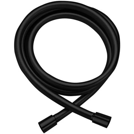 Flexible Paffoni Pvc Noir Mat 1/2''GX1/2''G Avec Double Calotte Conique, Un émerillon 1 Flexible Paffoni Pvc Noir Mat 1/2''GX1/2''G Avec Double Calotte Conique, Un émerillon