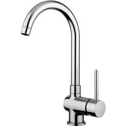 Mitigeur D'évier De Cuisine Avec Bec Orientable Paffoni Stick SK180CR