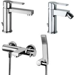 Paffoni Ringo Lavabo, Bidet Et Mitigeur De Baignoire Duplex