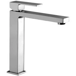 Ensemble De Mitigeurs Lavabo Et Bidet Haut Design Carré Paffoni Elle -PAFFONI Soldes 18153427 4