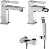Paffoni Effe Ensemble De Mitigeurs Lavabo, Bidet Et Baignoire 1 Paffoni Effe Ensemble De Mitigeurs Lavabo, Bidet Et Baignoire -PAFFONI Soldes 18153433 1
