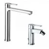 Paffoni Ringo Mitigeur Lavabo Haut + Bidet Avec Bonde 1 Paffoni Ringo Mitigeur Lavabo Haut + Bidet Avec Bonde -PAFFONI Soldes 18153459 1