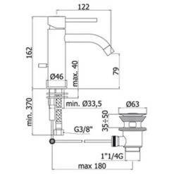 Paffoni Light Mitigeur Lavabo Avec Vidange + Offre Bidet Avec Vidange 7 Paffoni Light Mitigeur Lavabo Avec Vidange + Offre Bidet Avec Vidange -PAFFONI Soldes 18525540 3