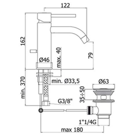 Paffoni Light Mitigeur Lavabo Avec Vidange + Offre Bidet Avec Vidange 5 Paffoni Light Mitigeur Lavabo Avec Vidange + Offre Bidet Avec Vidange – Image 3