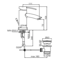 Mitigeur Lavabo Paffoni Berry Avec Bonde, Bidet Avec Bonde Et Douche Avec Inverseur 8 Mitigeur Lavabo Paffoni Berry Avec Bonde, Bidet Avec Bonde Et Douche Avec Inverseur -PAFFONI Soldes 18525548 3