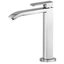 Mitigeur D'évier Avec Corps Réglable Série Level De Paffoni Chromé