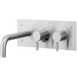 Paffoni Steel Mitigeur Bain à Encastrer Sans Set De Douche