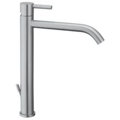 Paffoni Steel Mitigeur Lavabo Haut Sans Vidage