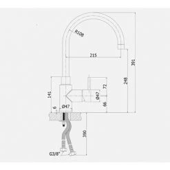 Paffoni Steel Mitigeur D'évier Latéral En Acier Inoxydable Satiné 7 Paffoni Steel Mitigeur D'évier Latéral En Acier Inoxydable Satiné -PAFFONI Soldes 18525690 3