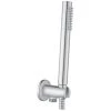 Ensemble De Douche Paffoni Steel Avec Support Intégré Rond 1 Ensemble De Douche Paffoni Steel Avec Support Intégré Rond -PAFFONI Soldes 18525710 1