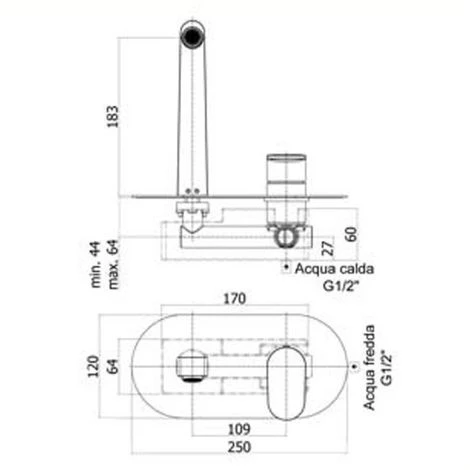 Mitigeur De Lavabo à Encastrer Paffoni Candy 5 Mitigeur De Lavabo à Encastrer Paffoni Candy – Image 3