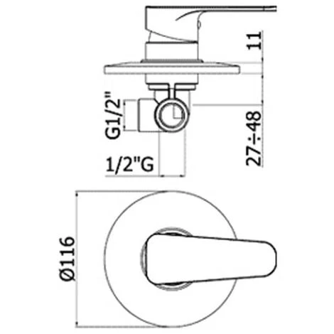 Mitigeur De Douche à Encastrer Paffoni Sly Laiton Chromé 5 Mitigeur De Douche à Encastrer Paffoni Sly Laiton Chromé – Image 3