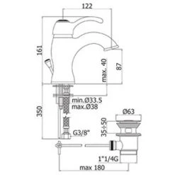 Mitigeur Lavabo Avec Bonde Paffoni Flavia En Laiton Chromé 7 Mitigeur Lavabo Avec Bonde Paffoni Flavia En Laiton Chromé -PAFFONI Soldes 18525924 3