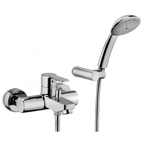 Paffoni Mitigeur Bain/douche Rouge Avec Douchette Duplex 3 Paffoni Mitigeur Bain/douche Rouge Avec Douchette Duplex