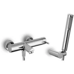 Mitigeur Bain Paffoni Stick Avec Inverseur Et Support Articulé