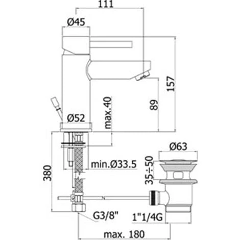 Paffoni Stick Mitigeur Lavabo Avec Vidange + Bidet Avec Vidange Offre 4 Paffoni Stick Mitigeur Lavabo Avec Vidange + Bidet Avec Vidange Offre – Image 2