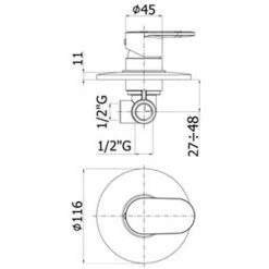 Mitigeur Lavabo Paffoni Candy Avec Bonde, Bidet Avec Bonde Et Douche -PAFFONI Soldes 19857970 2