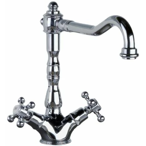 Robinet Mélangeur Rétro Chromé Paffoni BELINDA - Chromé 3 Robinet Mélangeur Rétro Chromé Paffoni BELINDA - Chromé