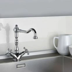 Robinet Mélangeur Rétro Chromé Paffoni BELINDA - Chromé 9 Robinet Mélangeur Rétro Chromé Paffoni BELINDA - Chromé -PAFFONI Soldes 29411214 4