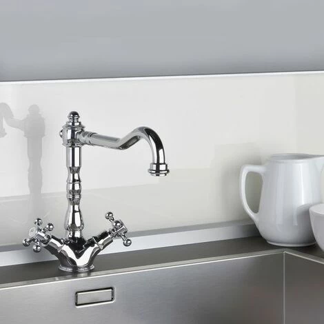 Robinet Mélangeur Rétro Chromé Paffoni BELINDA - Chromé 6 Robinet Mélangeur Rétro Chromé Paffoni BELINDA - Chromé – Image 4