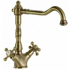 Robinet Mélangeur Rétro Bronze Paffoni BELINDA - Vieux Bronze -PAFFONI Soldes 29411215 5