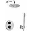 Solution De Douche Complète Avec Mitigeur Thermostatique Paffoni Light KITLIQ018CR | Chromé - Chromé 1 Solution De Douche Complète Avec Mitigeur Thermostatique Paffoni Light KITLIQ018CR | Chromé - Chromé -PAFFONI Soldes 32305988 1