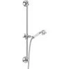 Paffoni Ricordi Set De Douche Vintage Avec Barre De Douche 60cm, Chrome (ZSAL010)