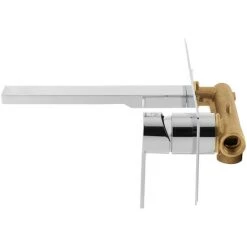 Paffoni Ringo West Mitigeur De Lavabo Encastré Avec Corps D’encastrement Et Mousseur M24x1, Chrome (RIN105) -PAFFONI Soldes 34739468 3