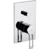 Paffoni Ringo West Set Façade De Douche 2 Sorties + Corps D'encastrement, Chrome (RIN015) -PAFFONI Soldes 35646585 1
