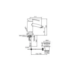 Mitigeur De Lavabo Elliptique Paffoni Berry Avec Vidage Clic-clac -PAFFONI Soldes 37979492 3