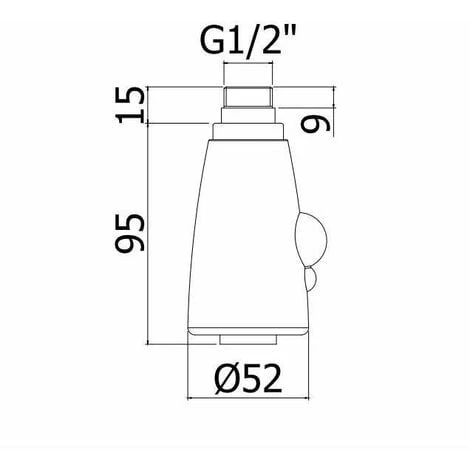 Douchette Rechange Pour Mitigeur èvier Paffoni ZDOC058 | Chromé - Chromé 6 Douchette Rechange Pour Mitigeur èvier Paffoni ZDOC058 | Chromé - Chromé – Image 4