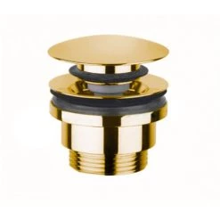 Bonde Clic-clac Pour Lavabos Avec Trop-plein Paffoni Light Exclusive Edition Version Honey Gold