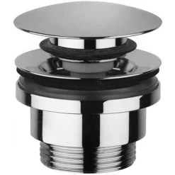 Bonde Clic-clac Pour Lavabos Avec Trop-plein Paffoni Light Exclusive Edition Version Steel Looking