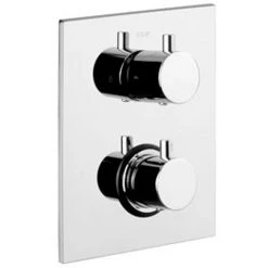 « Paffoni LIGHT » Mitigeur Douche Thermostatique à Encastrer 3 Sorties - Chromé – (code LIQ519CR)