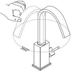 Mélangeur De Lavabo à Bec Plat Pivotant Paffoni Level LEA878CR | Chromé - Sans Vidage - Chromé 7 Mélangeur De Lavabo à Bec Plat Pivotant Paffoni Level LEA878CR | Chromé - Sans Vidage - Chromé -PAFFONI Soldes 5055274 3