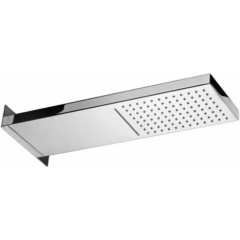 Pommeau De Douche Paffoni En Métal Chromé Avec Buses Anticalcaire Et Cascade 3 Pommeau De Douche Paffoni En Métal Chromé Avec Buses Anticalcaire Et Cascade