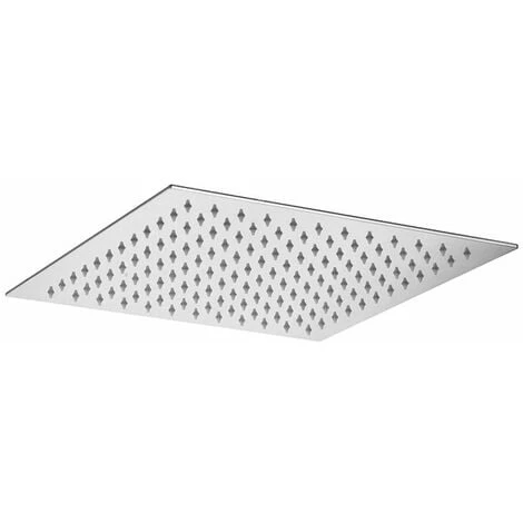 Paffoni Zanzibar Pommeau De Douche Carré En Métal Chromé 30x30 Cm épaisseur 6,5 Mm 4 Paffoni Zanzibar Pommeau De Douche Carré En Métal Chromé 30x30 Cm épaisseur 6,5 Mm – Image 2