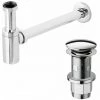 PAFFONI Kit D'installation Pour Lavabo Avec Siphon Design Et Bonde Clic-clac -PAFFONI Soldes 50947037 1