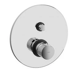 Mitigeur De Douche Avec Inverseur à Poussoir 2 Voies Paffoni Jo Chrome