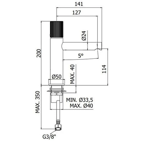 Ensemble De Mitigeurs Lavabo-bidet-douche Avec Inverseur Paffoni Jo Matt Black 4 Ensemble De Mitigeurs Lavabo-bidet-douche Avec Inverseur Paffoni Jo Matt Black – Image 2