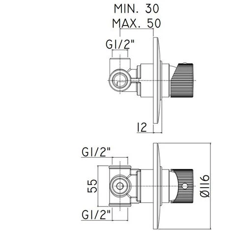 Ensemble De Mitigeurs Haut Lavabo-bidet-douche Avec Inverseur Paffoni Jo Cromato 5 Ensemble De Mitigeurs Haut Lavabo-bidet-douche Avec Inverseur Paffoni Jo Cromato – Image 3
