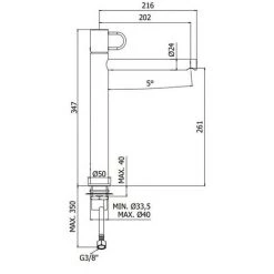 Ensemble De Mitigeurs Lavabo Et Bidet Hauts Avec Vidage Paffoni Jocker Chromé Clic-clac 8 Ensemble De Mitigeurs Lavabo Et Bidet Hauts Avec Vidage Paffoni Jocker Chromé Clic-clac -PAFFONI Soldes 50947124 2