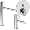 Ensemble De Mitigeurs Hauts Pour Lavabo, Bidet Et Douche Avec Inverseur Chromé Paffoni Jocker 1 Ensemble De Mitigeurs Hauts Pour Lavabo, Bidet Et Douche Avec Inverseur Chromé Paffoni Jocker -PAFFONI Soldes 50947128 1