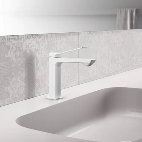 Mitigeur Lavabo Avec Vidage Automatique Paffoni Tilt Bianco Opaco 3 Mitigeur Lavabo Avec Vidage Automatique Paffoni Tilt Bianco Opaco