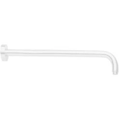 Bras De Douche Rond 40 Cm En Laiton Paffoni Matt White